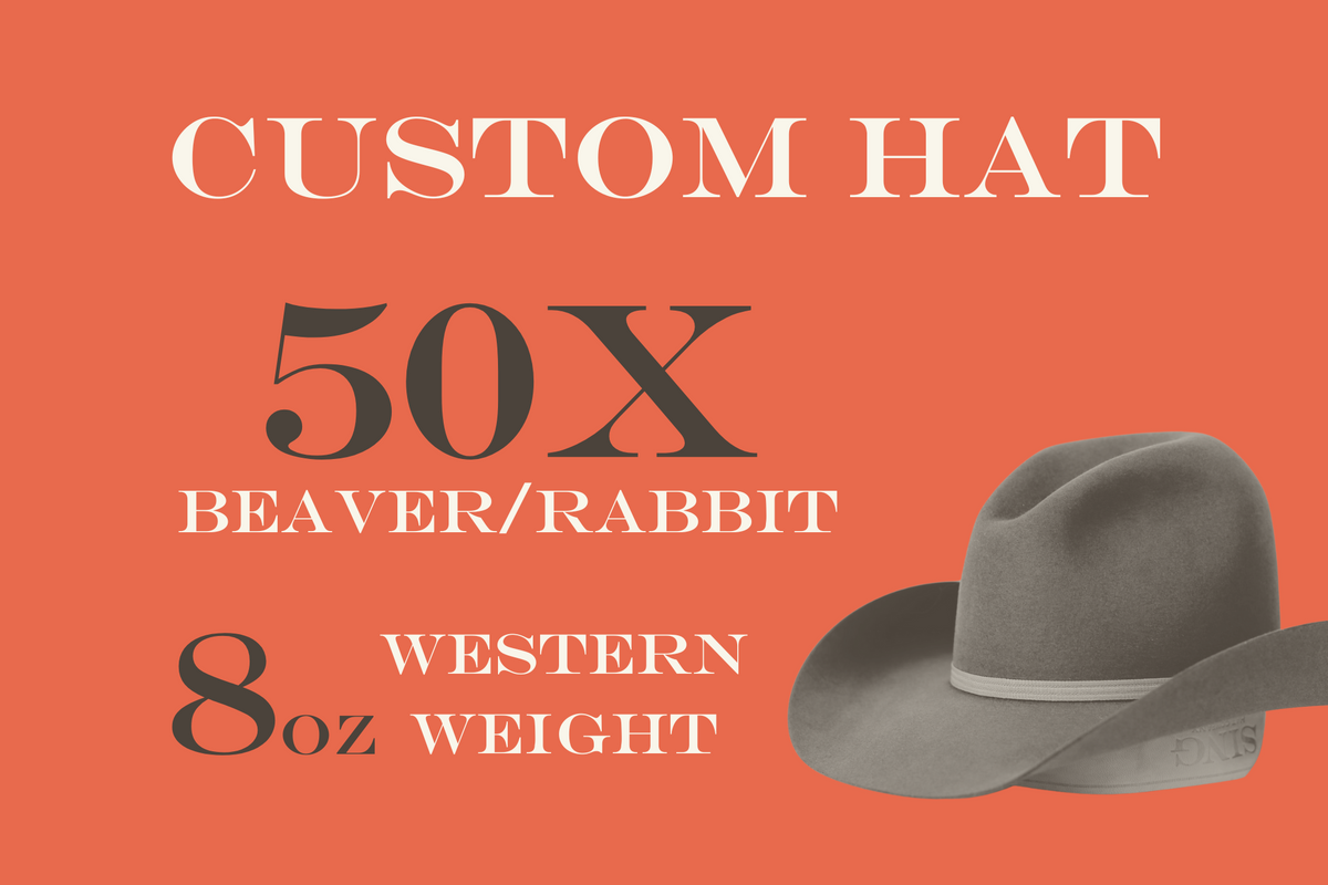 $1500 custom shortys cowboy hat 50x beaver tan unisex TOMBSTONE 50X ROPER BEAVER FUR BEIGE HAT | Genuine Leather  main image 3