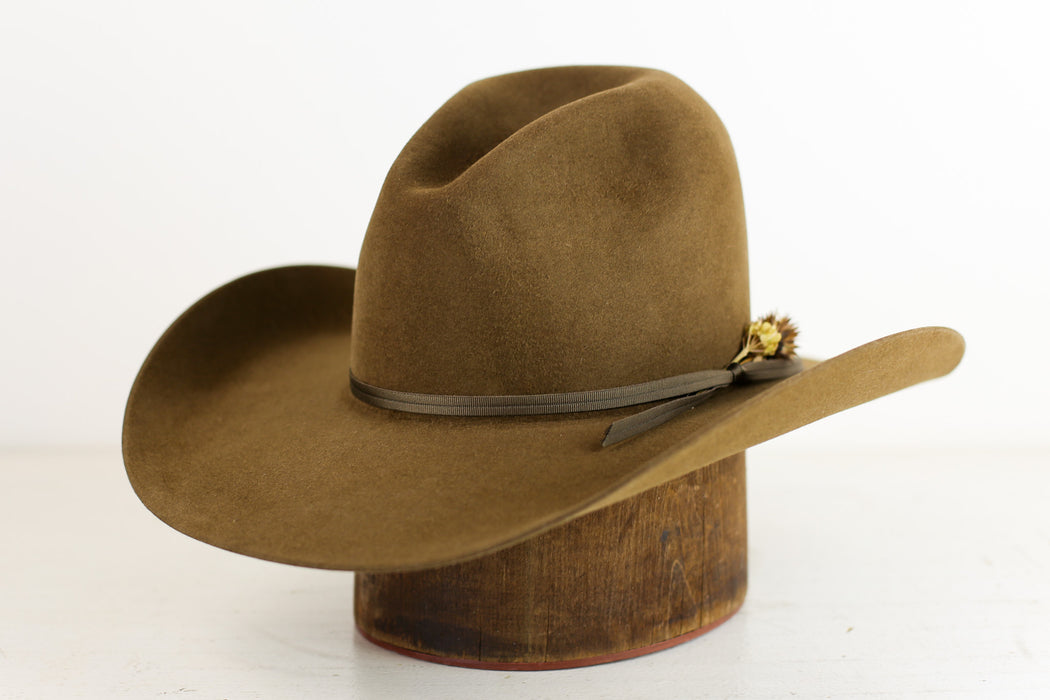 50x Western | Whiskey | Size 6 7/8