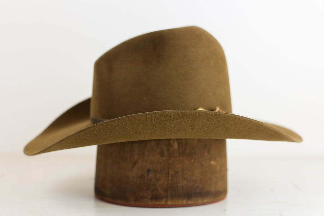 50x Western | Whiskey | Size 6 7/8