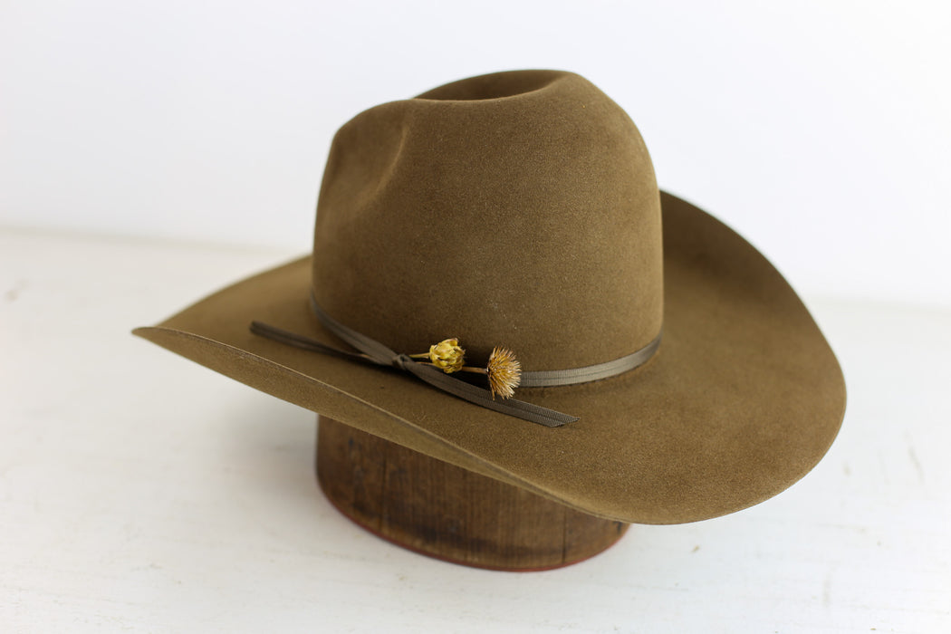 50x Western | Whiskey | Size 6 7/8