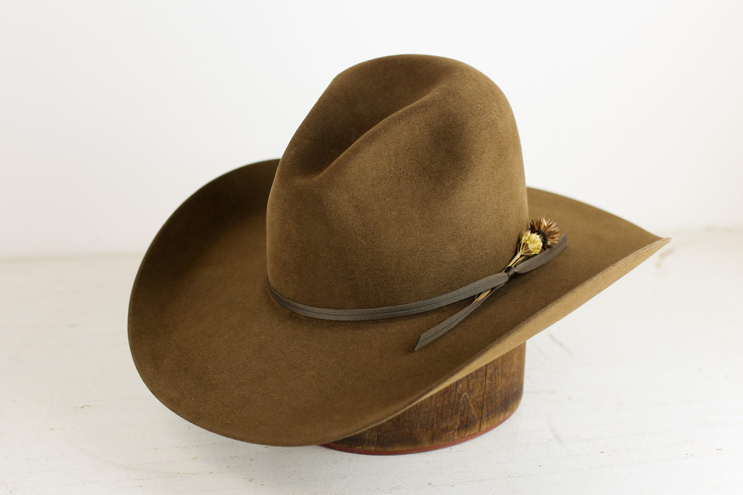 50x Western | Whiskey | Size 6 7/8