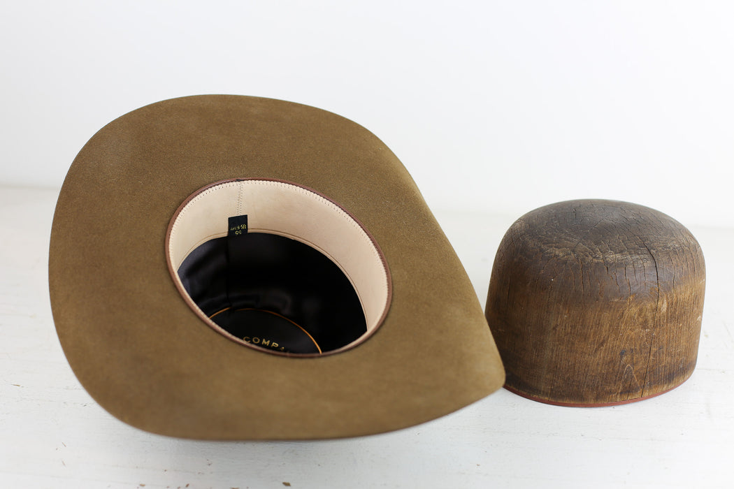 50x Western | Whiskey | Size 6 7/8