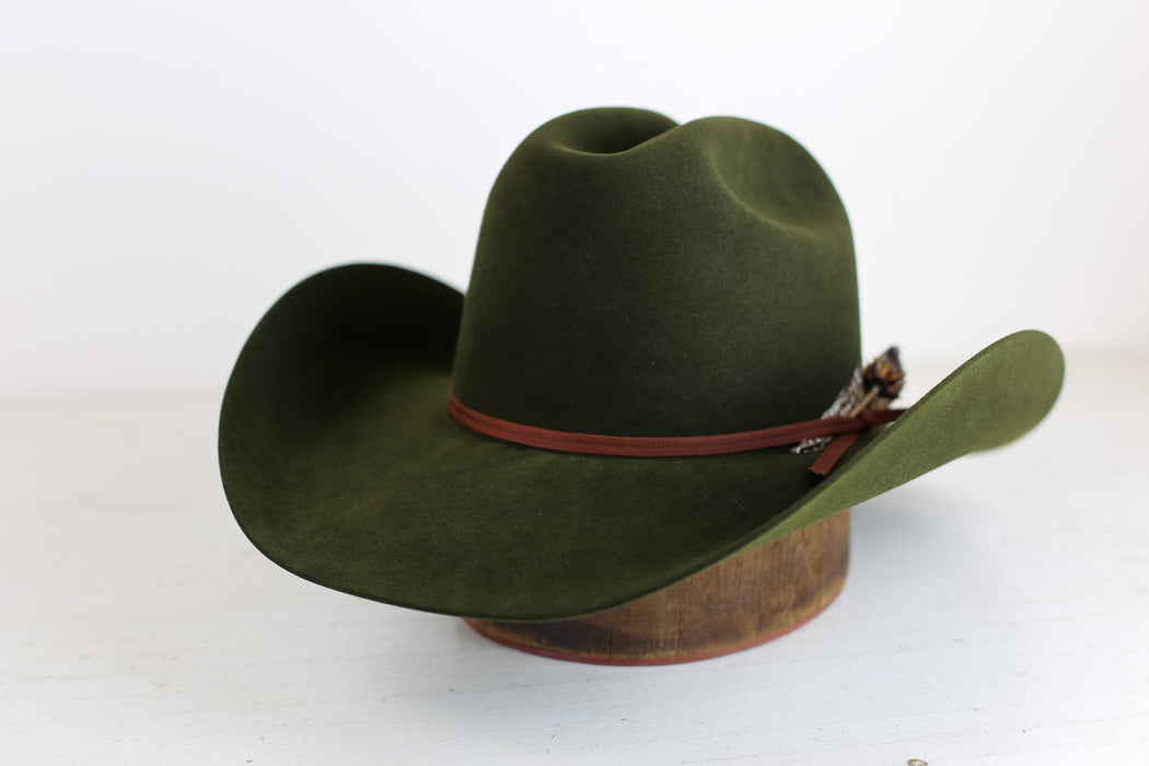 50x Western | Olive | Size 7 1/8