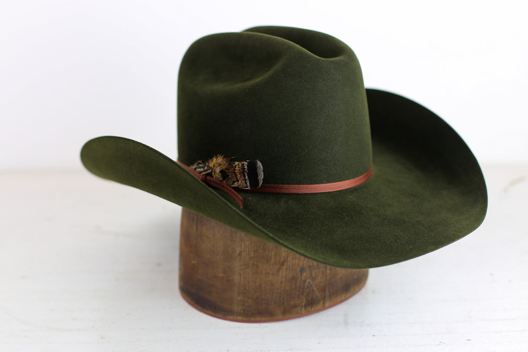 50x Western | Olive | Size 7 1/8