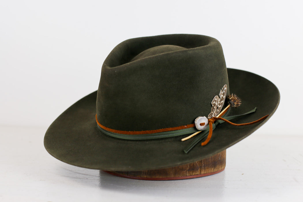 100x Western | Moss | Size 7 1/8