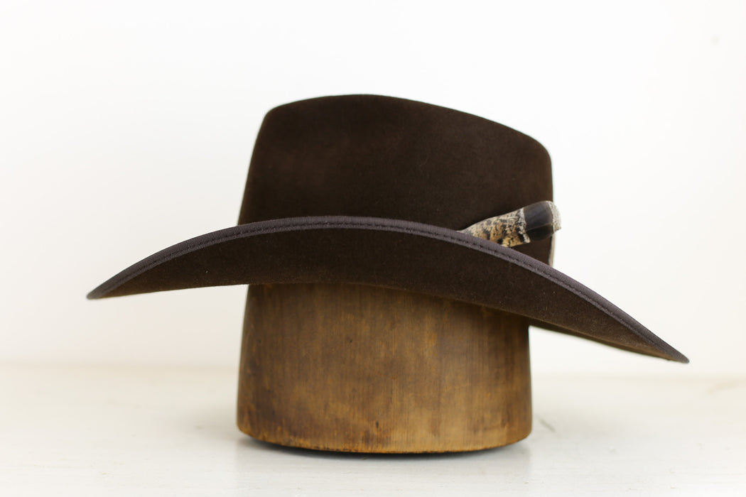 50x Western | Dark Brown | Size 7 1/4