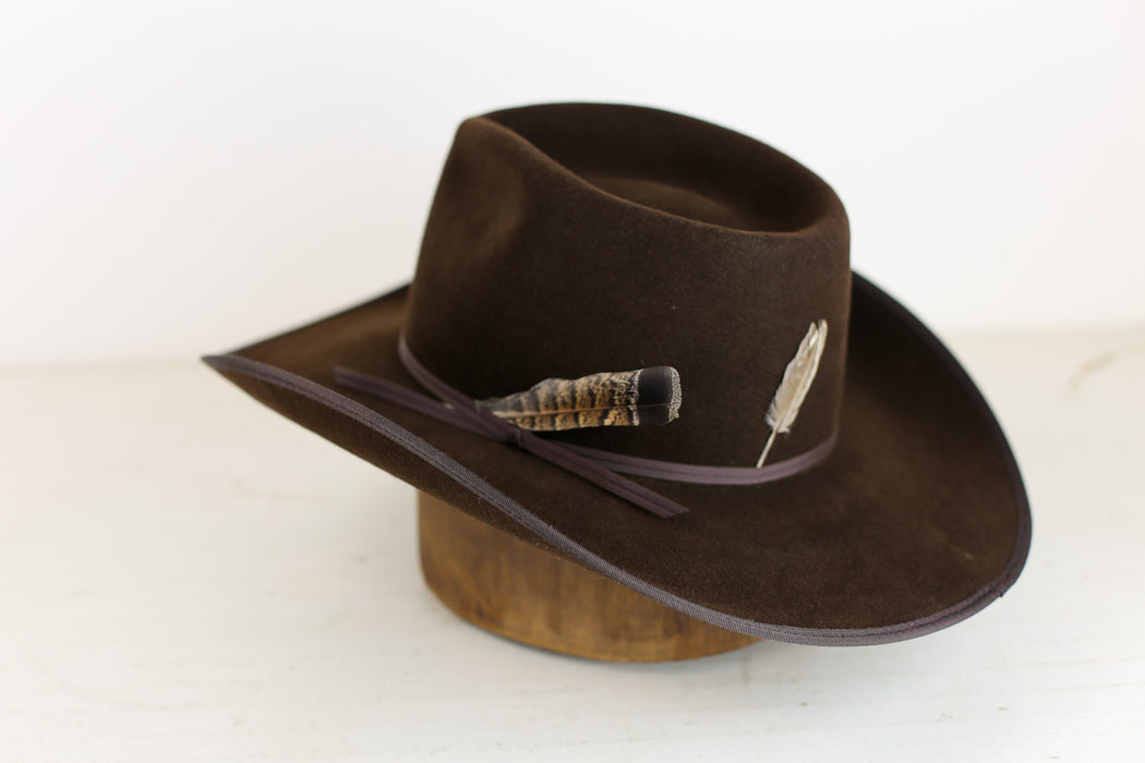 50x Western | Dark Brown | Size 7 1/4