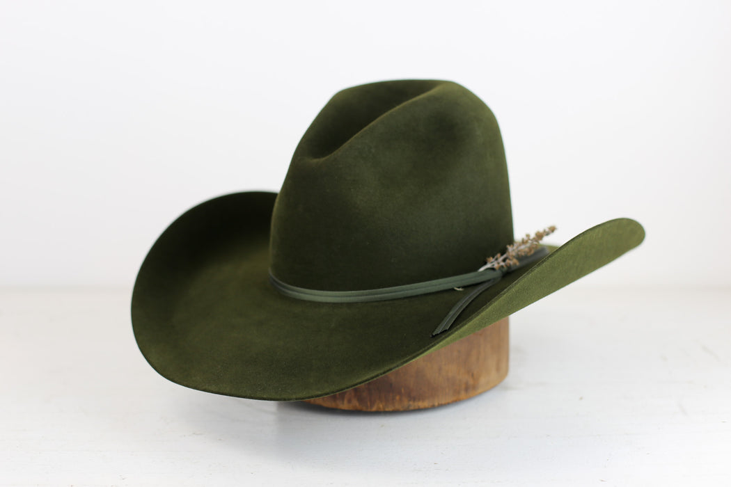 50x Western | Olive | Size 7 1/4