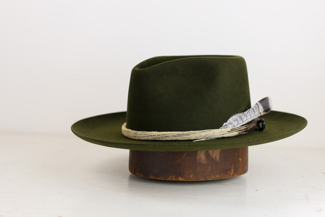 50x Western | Olive | Size 7 3/8