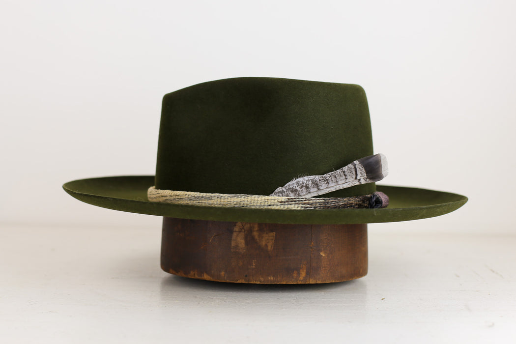 50x Western | Olive | Size 7 3/8